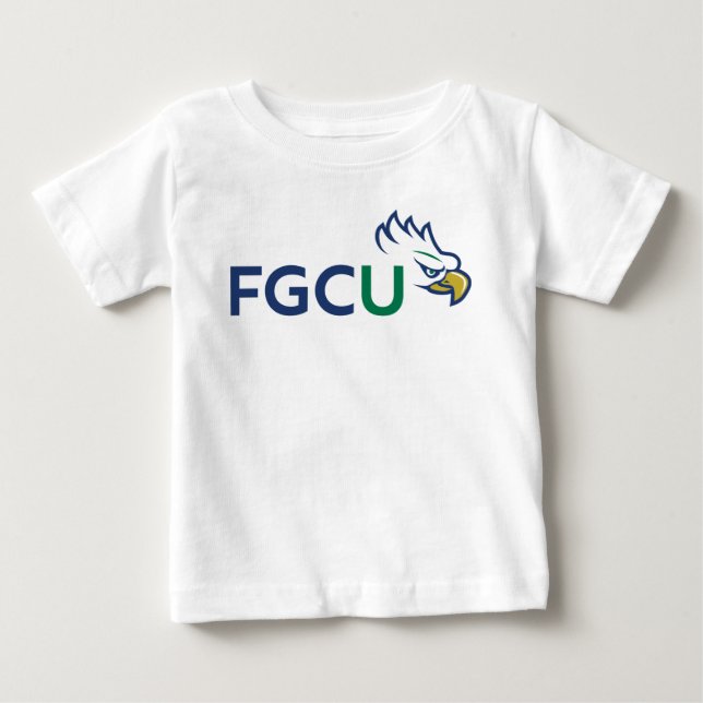 Florida Gulf Coast University Eagles Baby T-Shirt (Front)