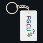 Florida Gulf Coast University Eagles Keychain<br><div class="desc">Step up your game day swagger and show the world your undeniable school pride with this official Florida Gulf Coast University athletics branding! Whether you are a dedicated student-athlete dominating the competition, a proud alumni representing your collegiate roots, or a die-hard fan cheering for the Eagles from the stands, this...</div>