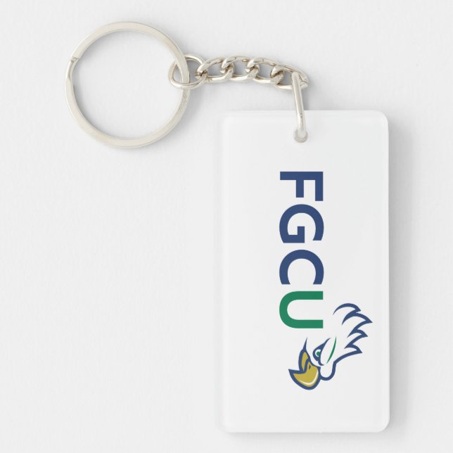 Florida Gulf Coast University Eagles Keychain (Front)