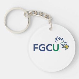 Florida Gulf Coast University Eagles Keychain