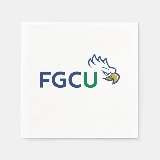 Florida Gulf Coast University Eagles Napkins (Front)