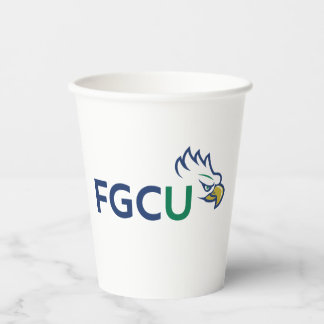 Florida Gulf Coast University Eagles Paper Cups