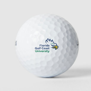 Florida Gulf Coast University FGCU Azul Eagles Golf Balls
