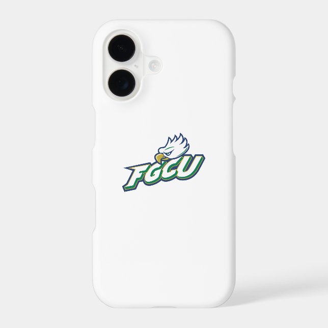 Florida Gulf Coast University | FGCU Azul Eagles iPhone Case (Back)