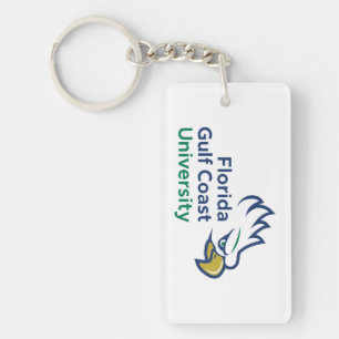 Florida Gulf Coast University   FGCU Azul Eagles Keychain