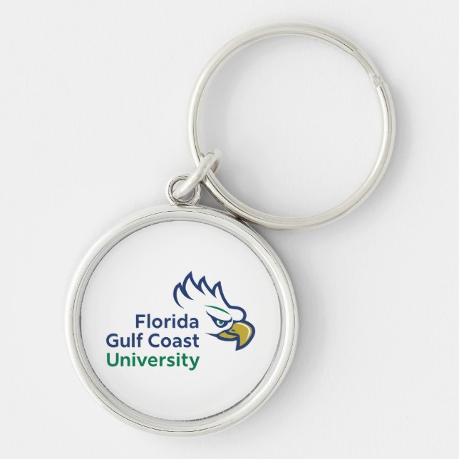 Florida Gulf Coast University | FGCU Azul Eagles Keychain (Front)