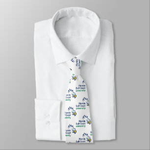 Florida Gulf Coast University   FGCU Azul Eagles Neck Tie