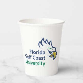 Florida Gulf Coast University | FGCU Azul Eagles Paper Cups