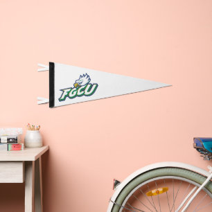 Florida Gulf Coast University   FGCU Azul Eagles Pennant Flag