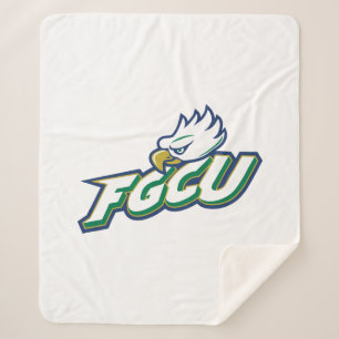Florida Gulf Coast University   FGCU Azul Eagles Sherpa Blanket