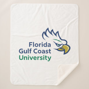 Florida Gulf Coast University   FGCU Azul Eagles Sherpa Blanket