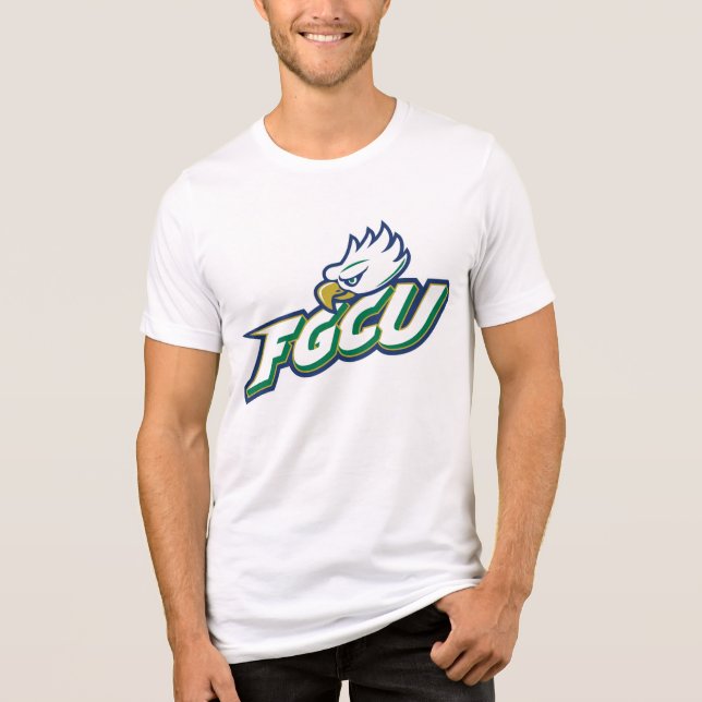 Florida Gulf Coast University | FGCU Azul Eagles Tri-Blend Shirt (Front)