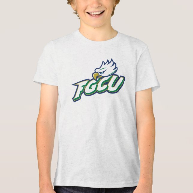 Florida Gulf Coast University | FGCU Azul Eagles Tri-Blend Shirt (Front)