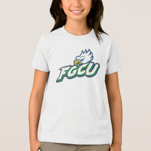 Florida Gulf Coast University FGCU Azul Eagles Tri-Blend Shirt