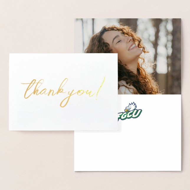 Florida Gulf Coast University Graduation Foil Card (Display)