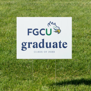 Florida Gulf Coast University Graduation Sign