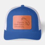 Florida Gulf Coast University Leather Patch Hat<br><div class="desc">Step up your game day swagger and show the world your undeniable school pride with this official Florida Gulf Coast University athletics branding! Whether you are a dedicated student-athlete dominating the competition, a proud alumni representing your collegiate roots, or a die-hard fan cheering for the Eagles from the stands, this...</div>