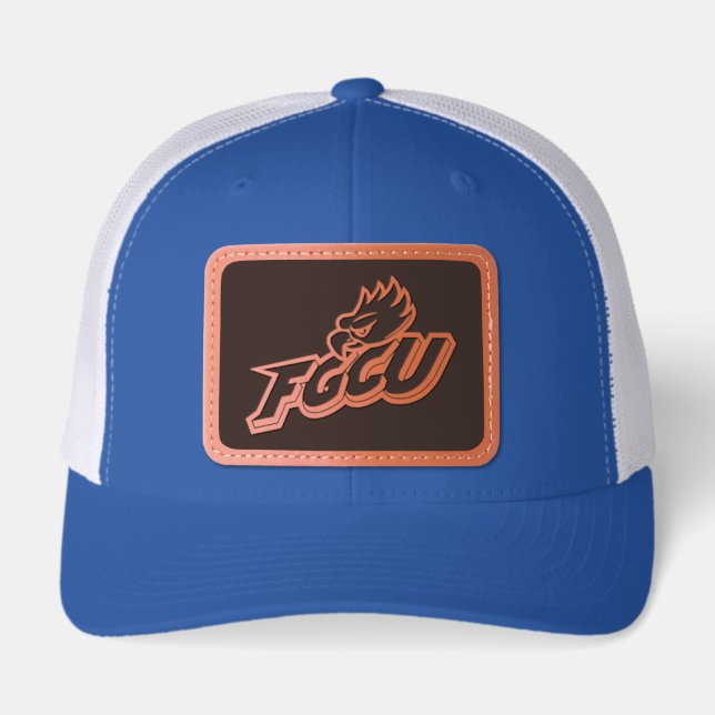Florida Gulf Coast University Leather Patch Hat (Front)