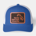 Florida Gulf Coast University Leather Patch Hat<br><div class="desc">Step up your game day swagger and show the world your undeniable school pride with this official Florida Gulf Coast University athletics branding! Whether you are a dedicated student-athlete dominating the competition, a proud alumni representing your collegiate roots, or a die-hard fan cheering for the Eagles from the stands, this...</div>