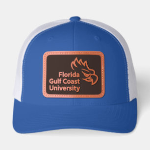 Florida Gulf Coast University Leather Patch Hat