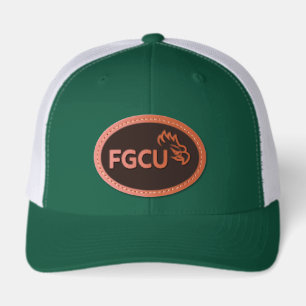 Florida Gulf Coast University Leather Patch Hat
