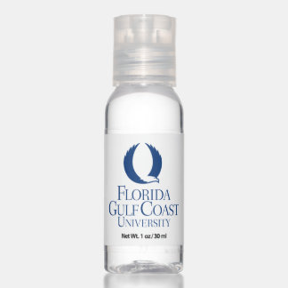 Florida Gulf Coast University | Text Logo FGCU Hand Sanitizer