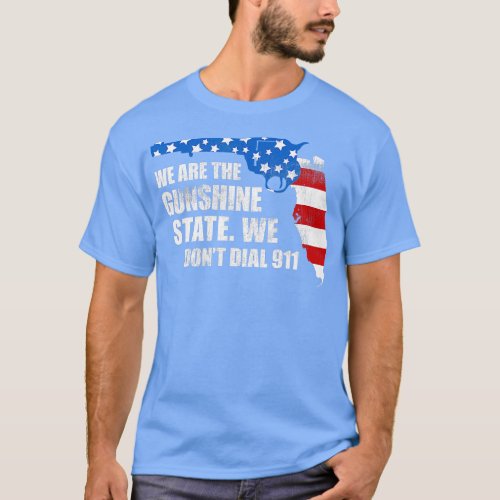 Florida Gunshine State  FL Gun Owners Gift  T_Shirt