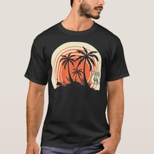 Florida Highway 98 Beach T_Shirt