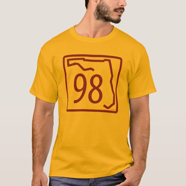 Florida Highway Signs T-Shirt (Front)