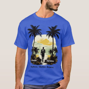 Florida Hiking Explore Thrive Repeat T-Shirt