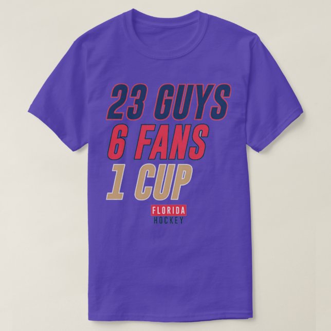 Florida Hockey 23 Guys TShirt (Design Front)
