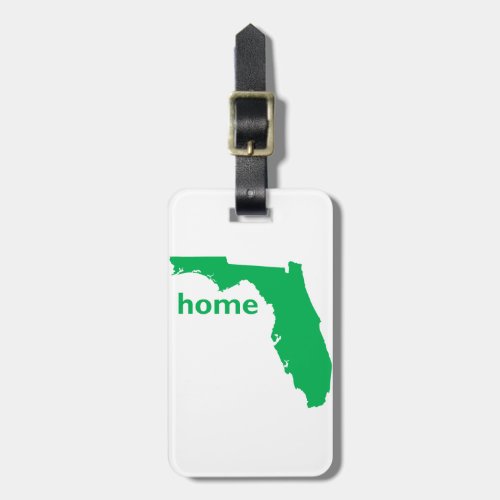 Florida Home Luggage Tag