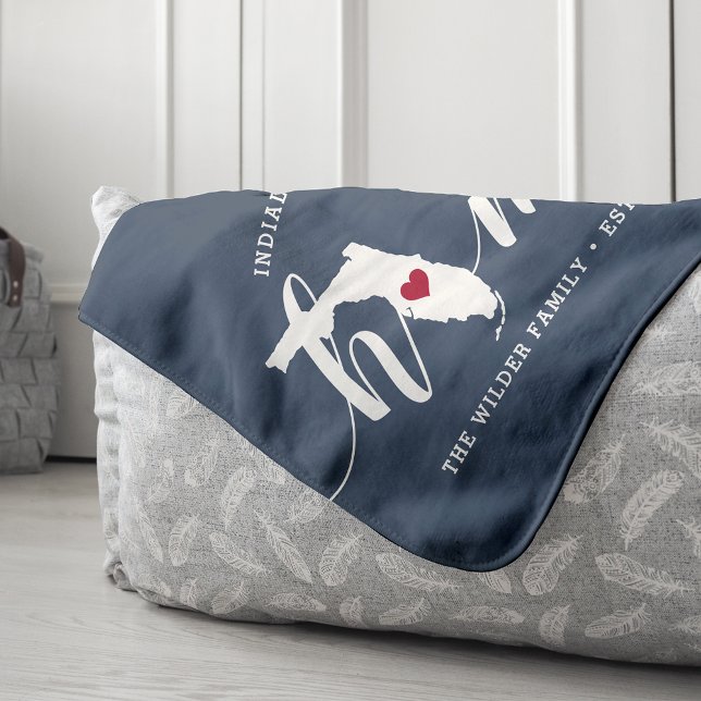 Florida Home State Personalized Sherpa Blanket (Creator Uploaded)