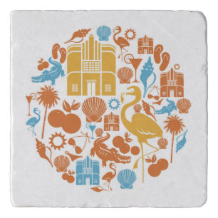 Florida Icons Trivet