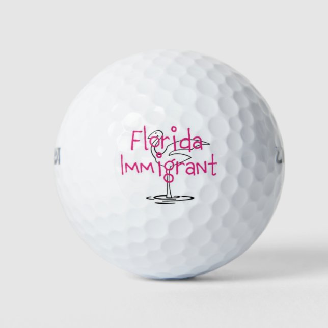 Florida Immigrant Golf Balls (Front)