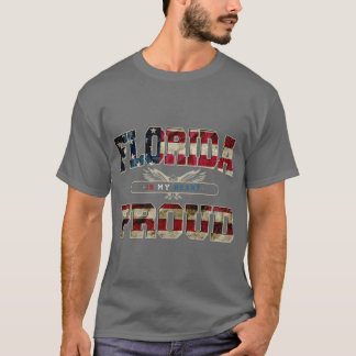 Florida In My Heart Gift Proud Strong Awesome Desi T-Shirt