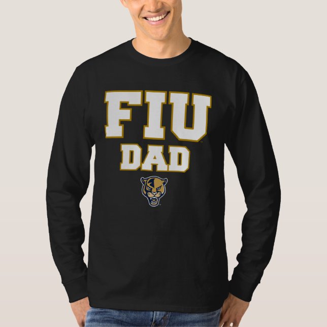 Florida International FIU Panthers Dad T-Shirt (Front)