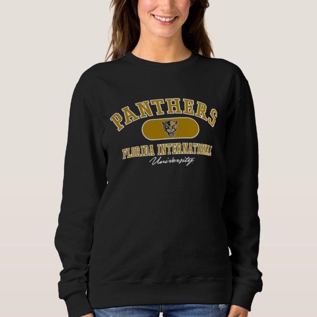 Florida International Golden Panthers Varsity Navy Sweatshirt (Front)