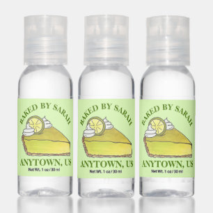 Florida Key Lime Pie Slice Bakery Café Restaurant Hand Sanitizer