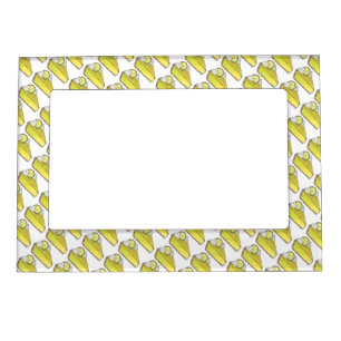 Florida Key Lime Pie Slice Dessert Foodie Frame