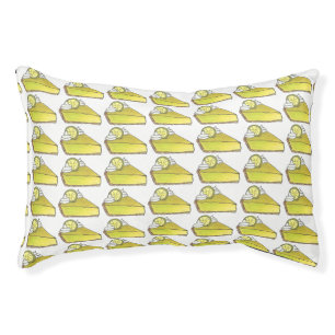 Florida Key Lime Pie Slice Dessert Foodie Pet Bed