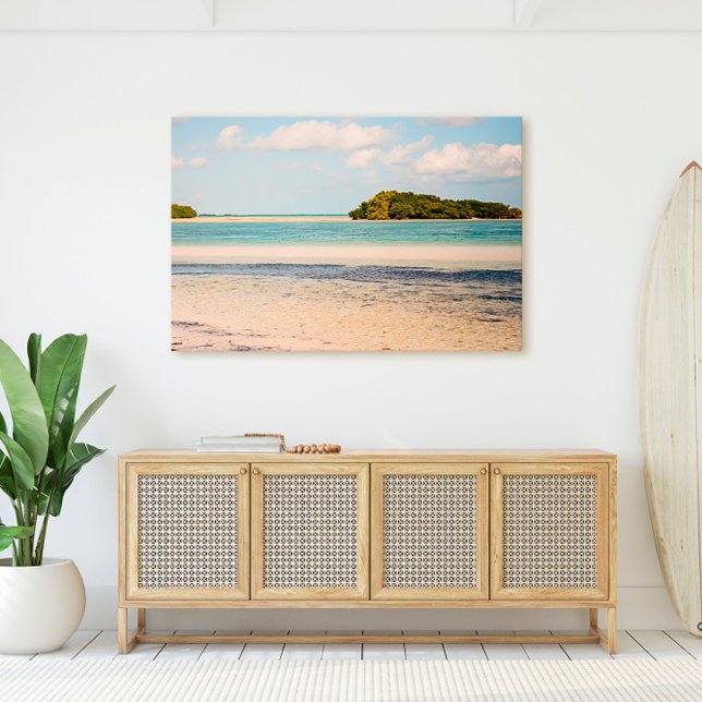 Florida Keys Bahia Honda Beach Island View Canvas Print (Creator Uploaded)