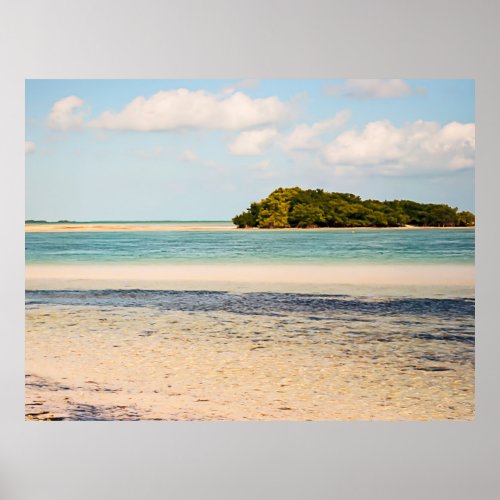 Florida Keys Bahia Honda Beach Poster