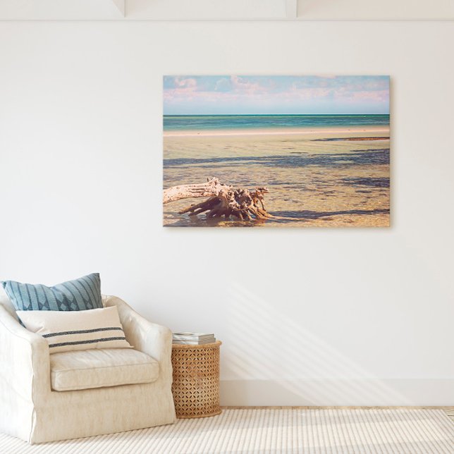Florida Keys Bahia Honda Driftwood Beach Canvas Print (Creator Uploaded)