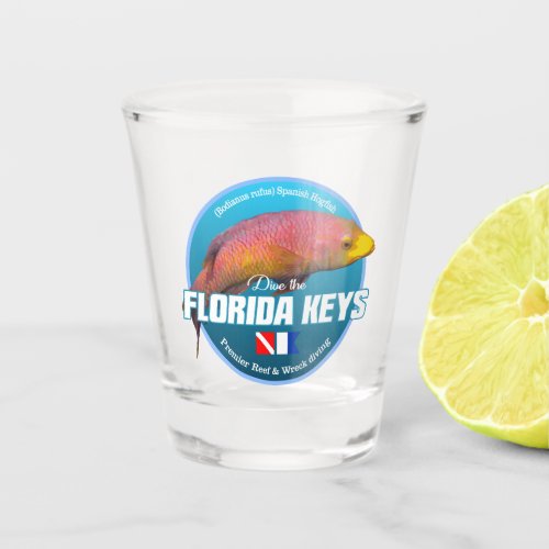 Florida Keys DD2 Shot Glass