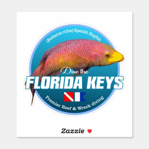 Florida Keys DD2 Sticker
