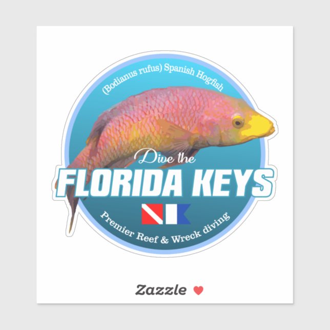 Florida Keys (DD2) Sticker (Sheet)