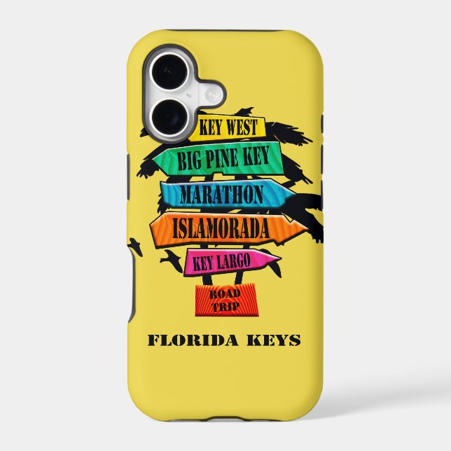 Florida Keys Design Iphone Case (Back)