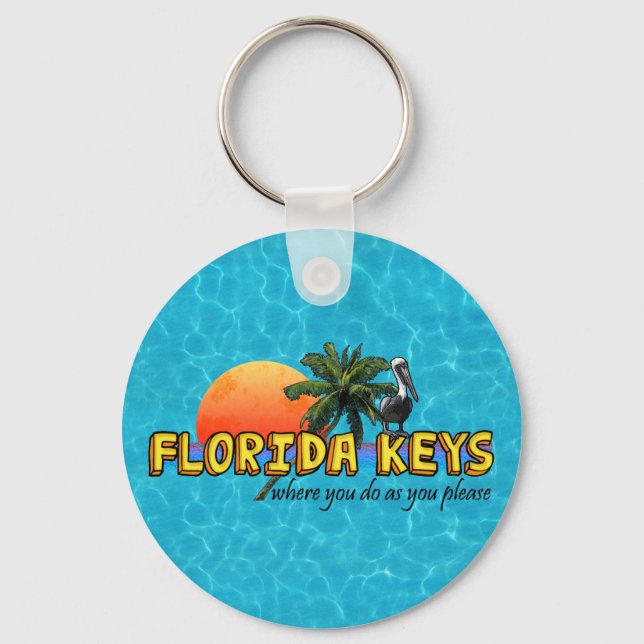 Florida Keys Keychain (Front)
