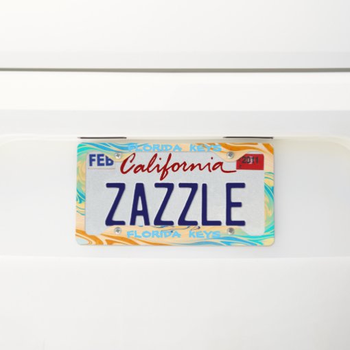 Florida Keys License Plate Frame Zazzle